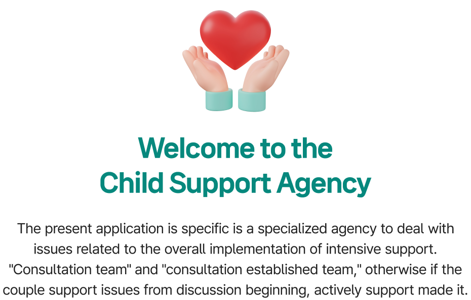 Welcome to the Child Support Agency