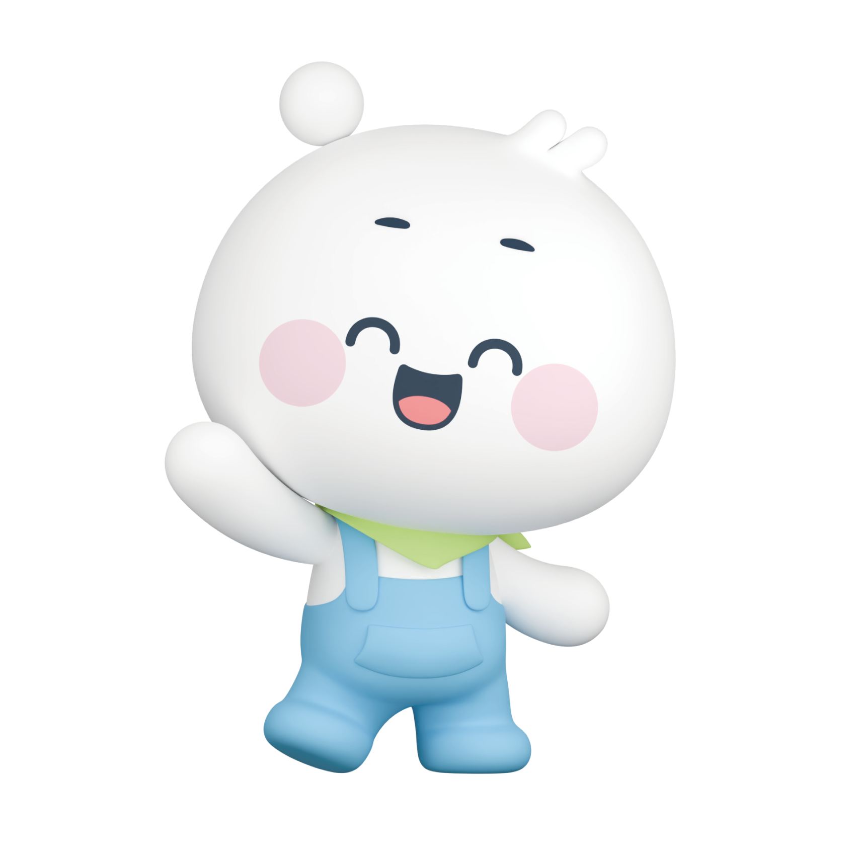 마스코트 이행이 그림